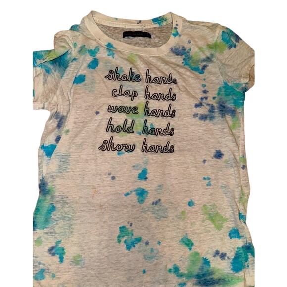 Abercrombie & Fitch Tie Dye T-shirt with Embroidery, Size XS - Picture 2 of 6